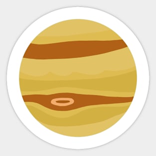 Planet Jupiter Sticker